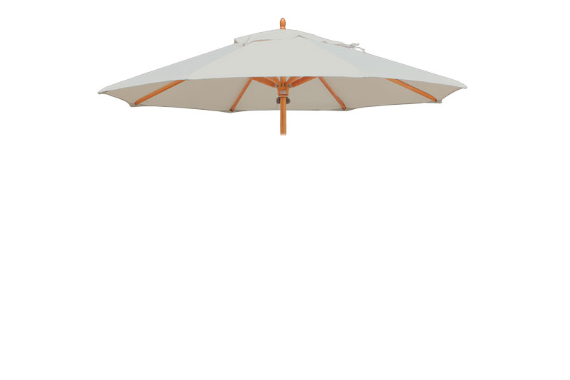 Canvas for parasol 3,2m - Ice Grey