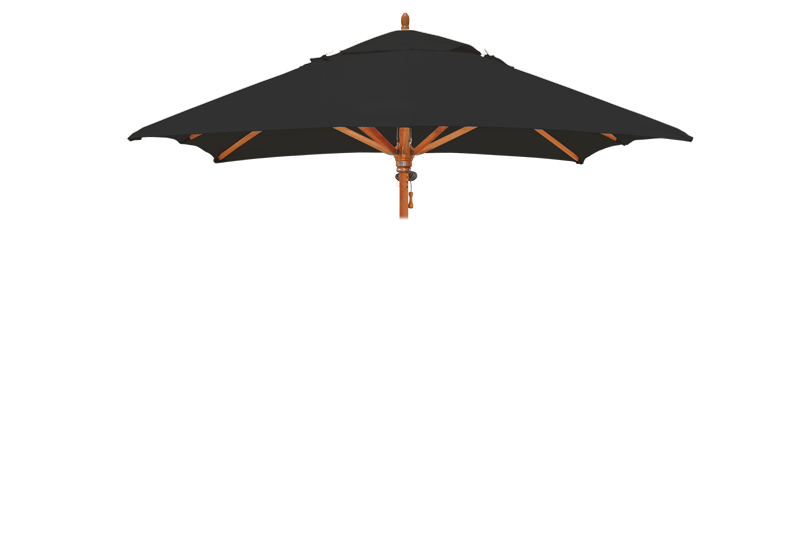 Canvas for parasol classic 2,8 x 2,8m - Black