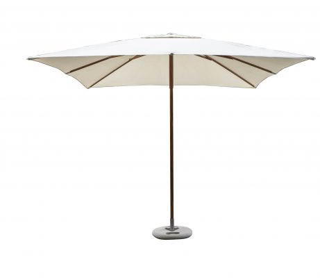 Push up woodlook 3x3 square ecru